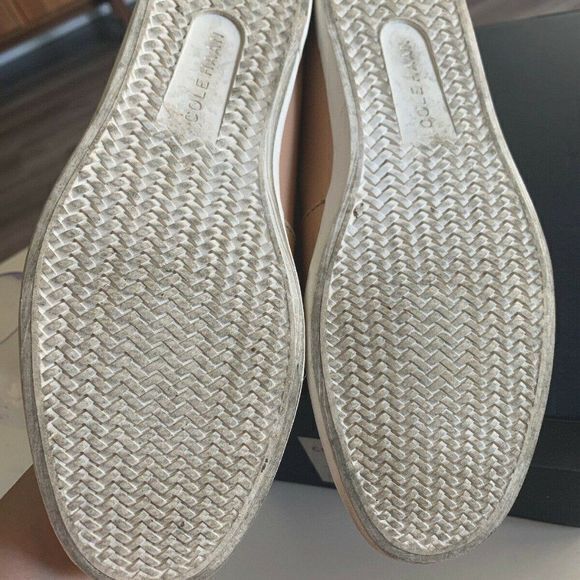 Cole Haan Beige Patent Loafer D42845‎ Pinch Weekend - Picture 6 of 6